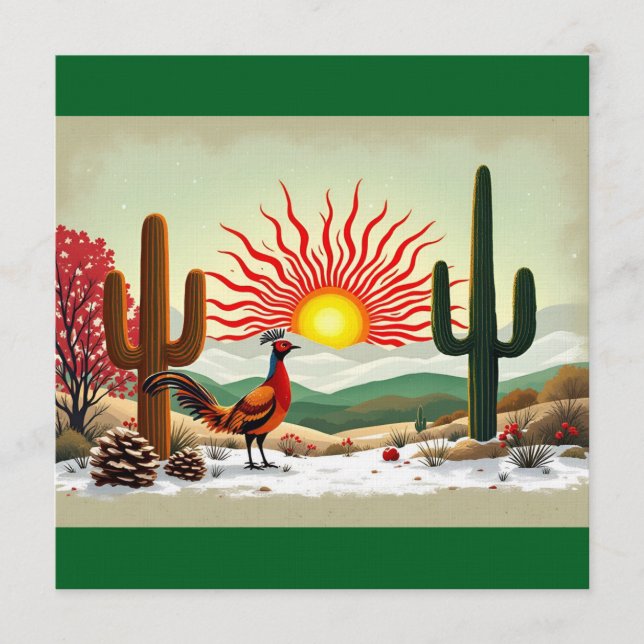 It's A New Mexico Christmas  Invitation (Front)