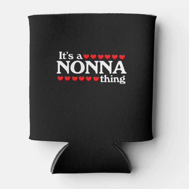 It's a nonna thing can cooler (Front)