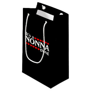 It's a nonna thing small gift bag