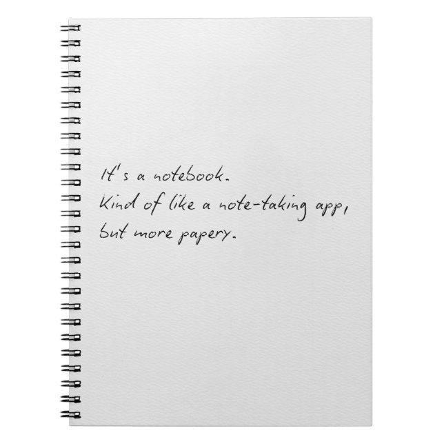its a notebook (Front)