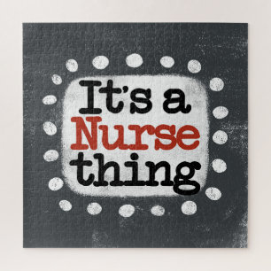It's A Nurse Thing Jigsaw Puzzle