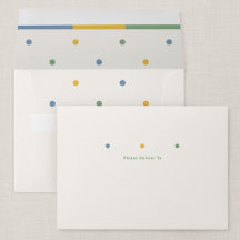 It's a Party Colour Pop Invitation Envelope