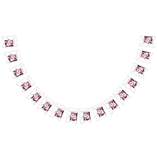 It's a Party Fun Dog Celebrating Bunting (All)