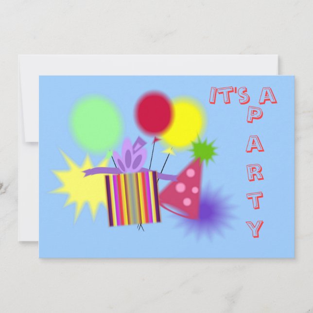 It's a Party Invitation (Front)