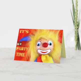 IT'S A PARTY INVITATION