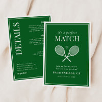 It's A Perfect Match Tennis Bachelorette