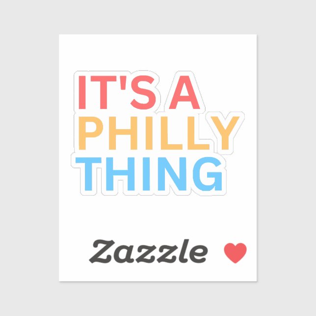 IT'S A PHILLY THING (Sheet)