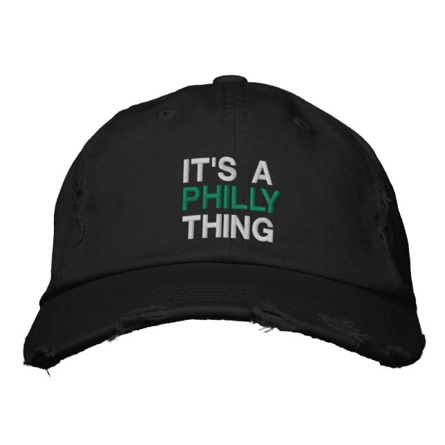 It's a Philly thing Philadelphia football fans  Embroidered Hat (Front)