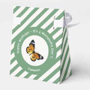 It's a Plain Tiger / African Queen Butterfly Party Favour Box