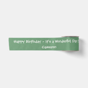 It's a Plain Tiger / African Queen Butterfly Party Satin Ribbon