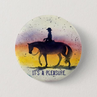 It's a pleasure. 6 cm round badge