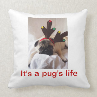 It's a pug's life cushion