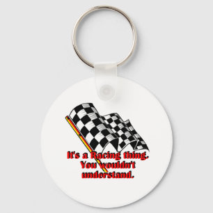 It's a racing thing key ring