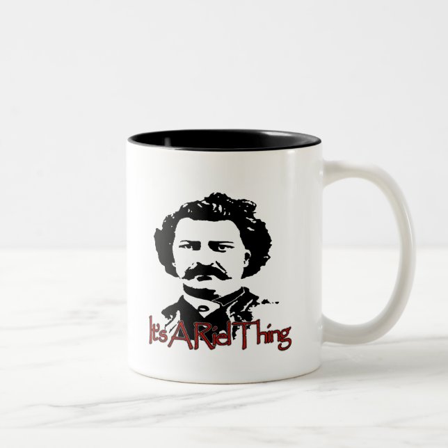 IT'S A RIEL THING Two-Tone COFFEE MUG (Right)