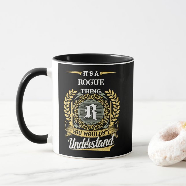 It's a ROGUE Thing You Wouldn't Understand Mug (With Donut)