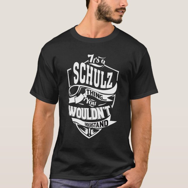 It's A Schulz Thing   T-Shirt (Front)