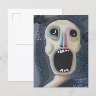 It's a Scream Postcard
