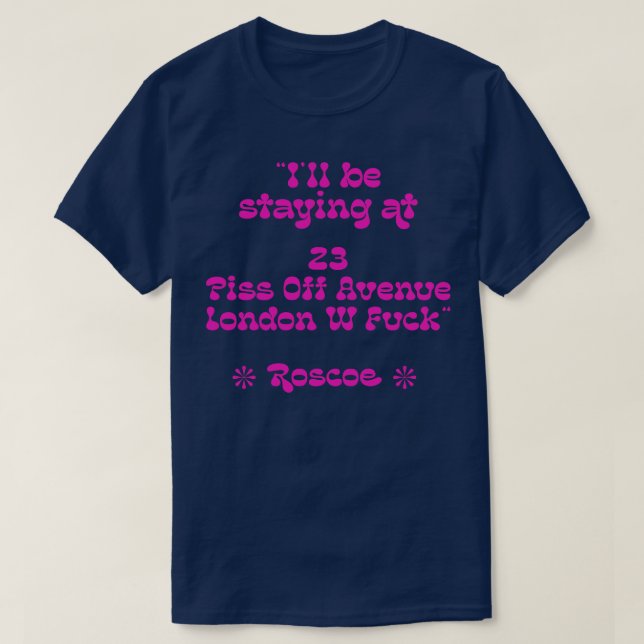 Its a Sin Roscoes Emancipation Speech T-Shirt (Design Front)