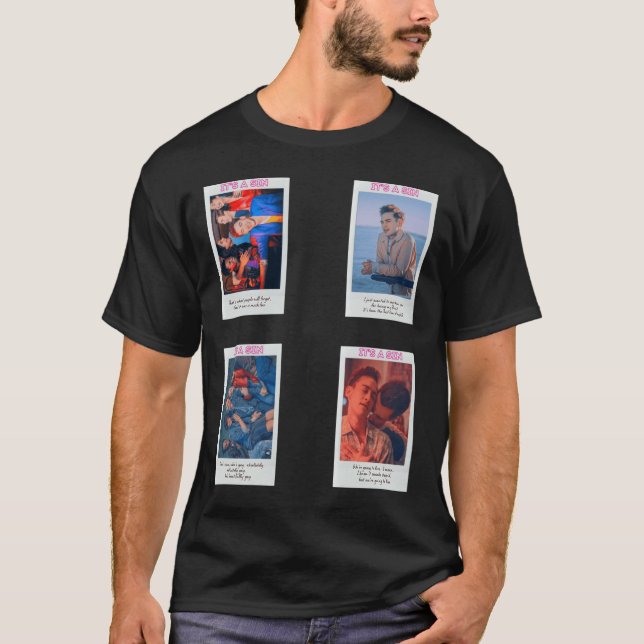 Its A Sin Set T  T-Shirt (Front)