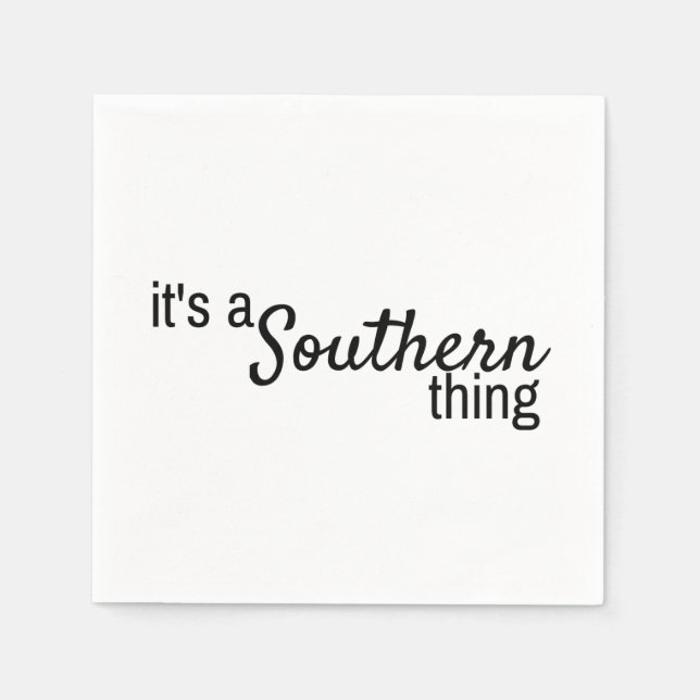 It's a Southern Thing Napkin (Front)