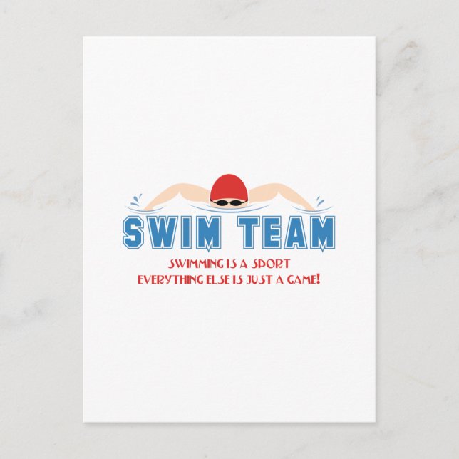 Its A Sport Postcard (Front)