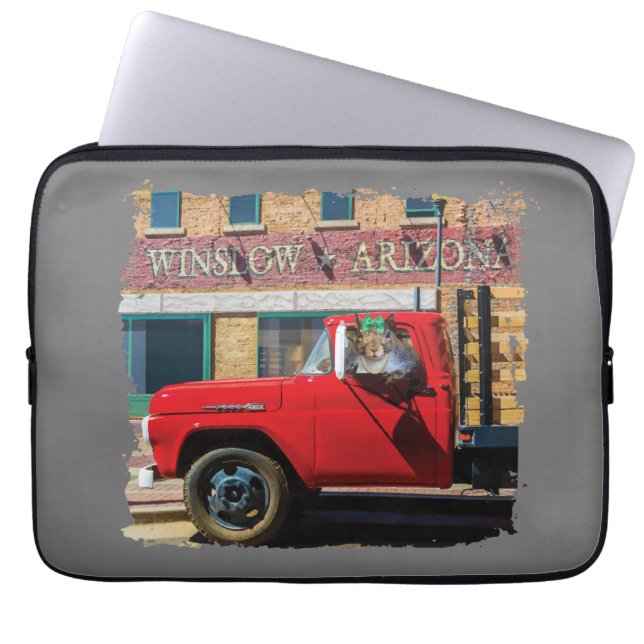 It's A Squirrel, My Lord Laptop Sleeve (Front)