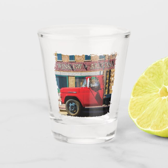 It's A Squirrel, My Lord Shot Glass (Front)