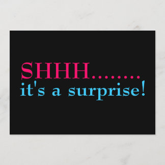 It's a Surprise Birthday Party! THIRTY Invitation