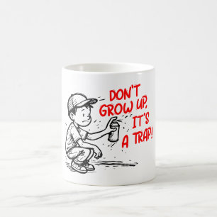 It's a trap coffee mug