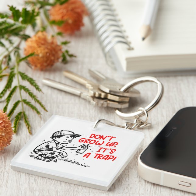 It's a trap key ring (Front Right)