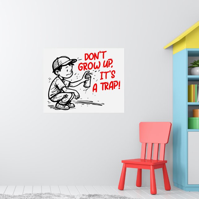 It's a trap poster (Nursery 1)