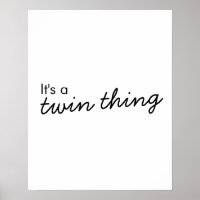 It's a Twin Thing | Modern Matching Twinning