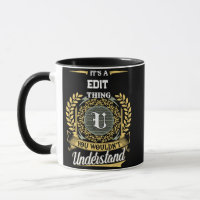 It's a U Thing You Wouldn't Understand