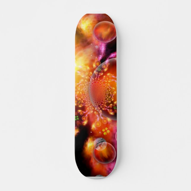 It's A Wacky Inter-Dimensional Stellar Nursery Skateboard (Front)