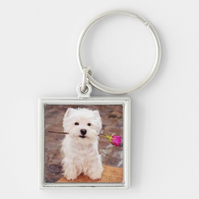 It's A Westie Thing! Key Ring (Front)