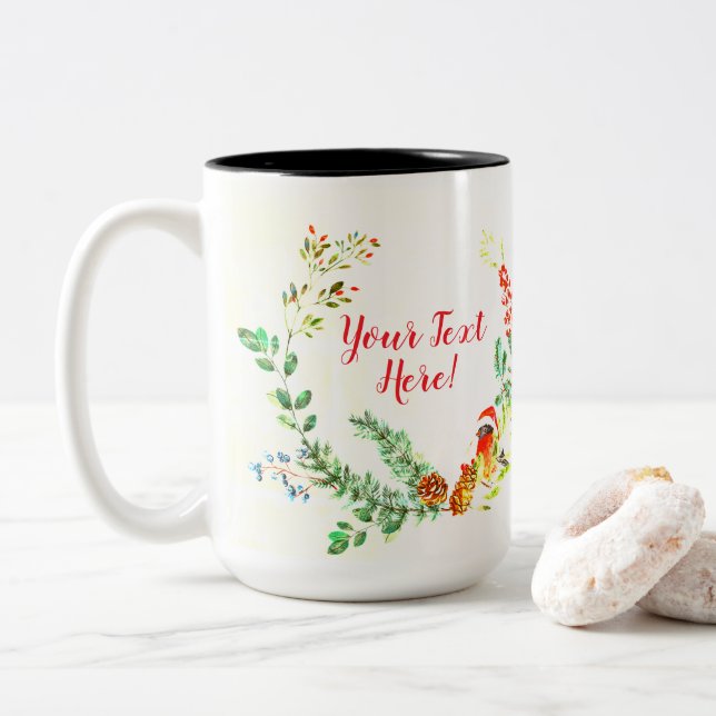 It's a Winter-ful Life Holiday/Christmas Mug (With Donut)