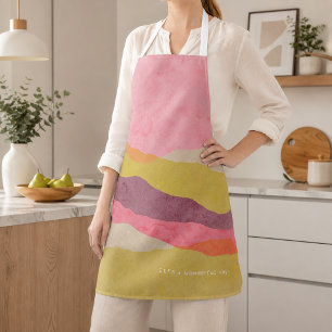 It's a wonderful day. All-Over Print Apron