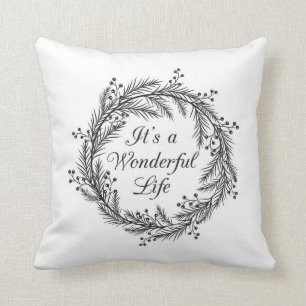 It's a Wonderful Life - Christmas Pillow