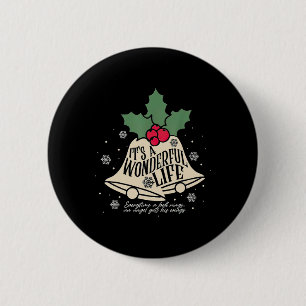 It's A Wonderful Life Everytime A Bell Rings Chris 6 Cm Round Badge