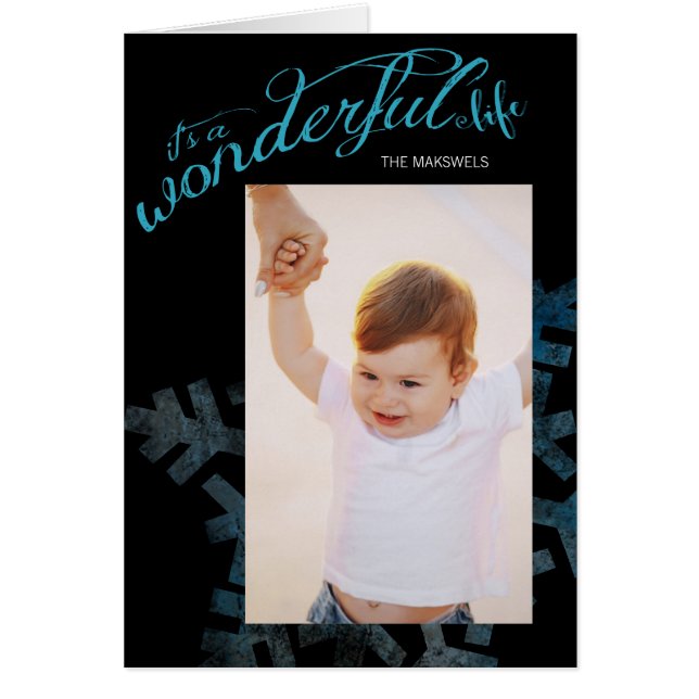It's A Wonderful Life Holiday Greeting Card (Front)