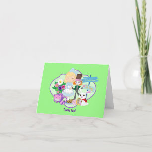 It's a Wonderland Birthday Tea Party Thank You Card