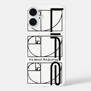 It's about the Journey sacred geometry iPhone 16 Case