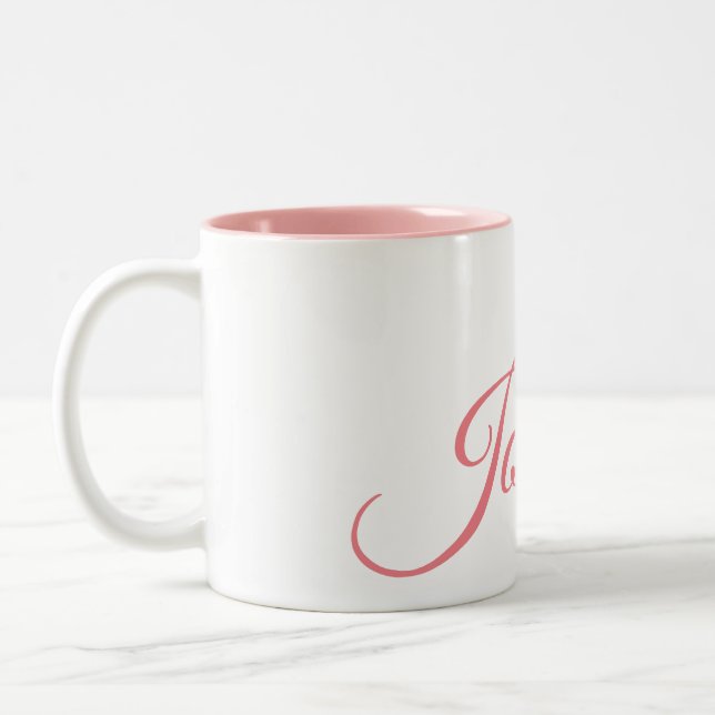 It's about the Journey Two-Tone Coffee Mug (Left)