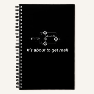 It's about to get real notebook