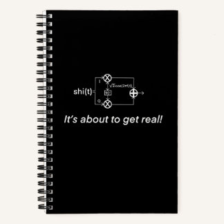 It's about to get real notebook