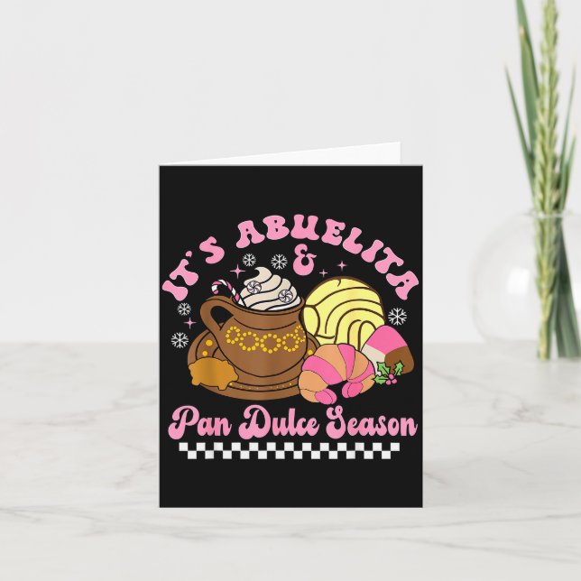 It's Abuelita &amp; Pan Dulce Season Hot Chocolate Card (Front)