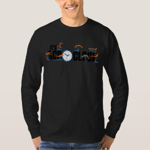 It's Acro O Clock Aerial Acroyoga Acro Yoga T-Shirt