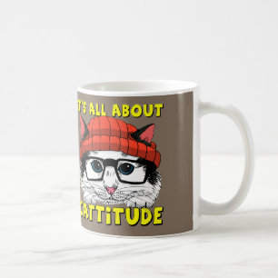 It's All About Cattitude Coffee Mug