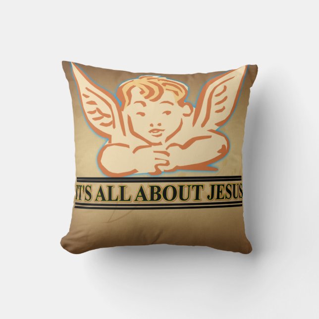 ITS ALL ABOUT JESUS CUSHION (Front)