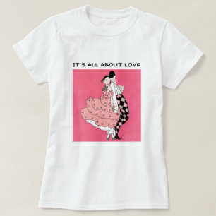 It's all about Love. Valentine's Day Gift T-Shirts